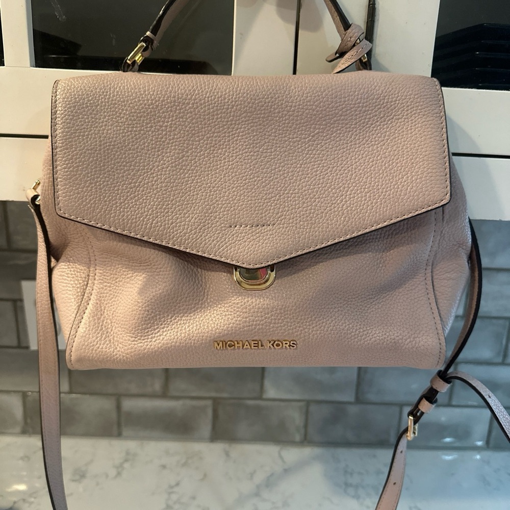 MICHAEL KORS BRISTOL FLAP SATCHEL HANDBAG~ Gently Used